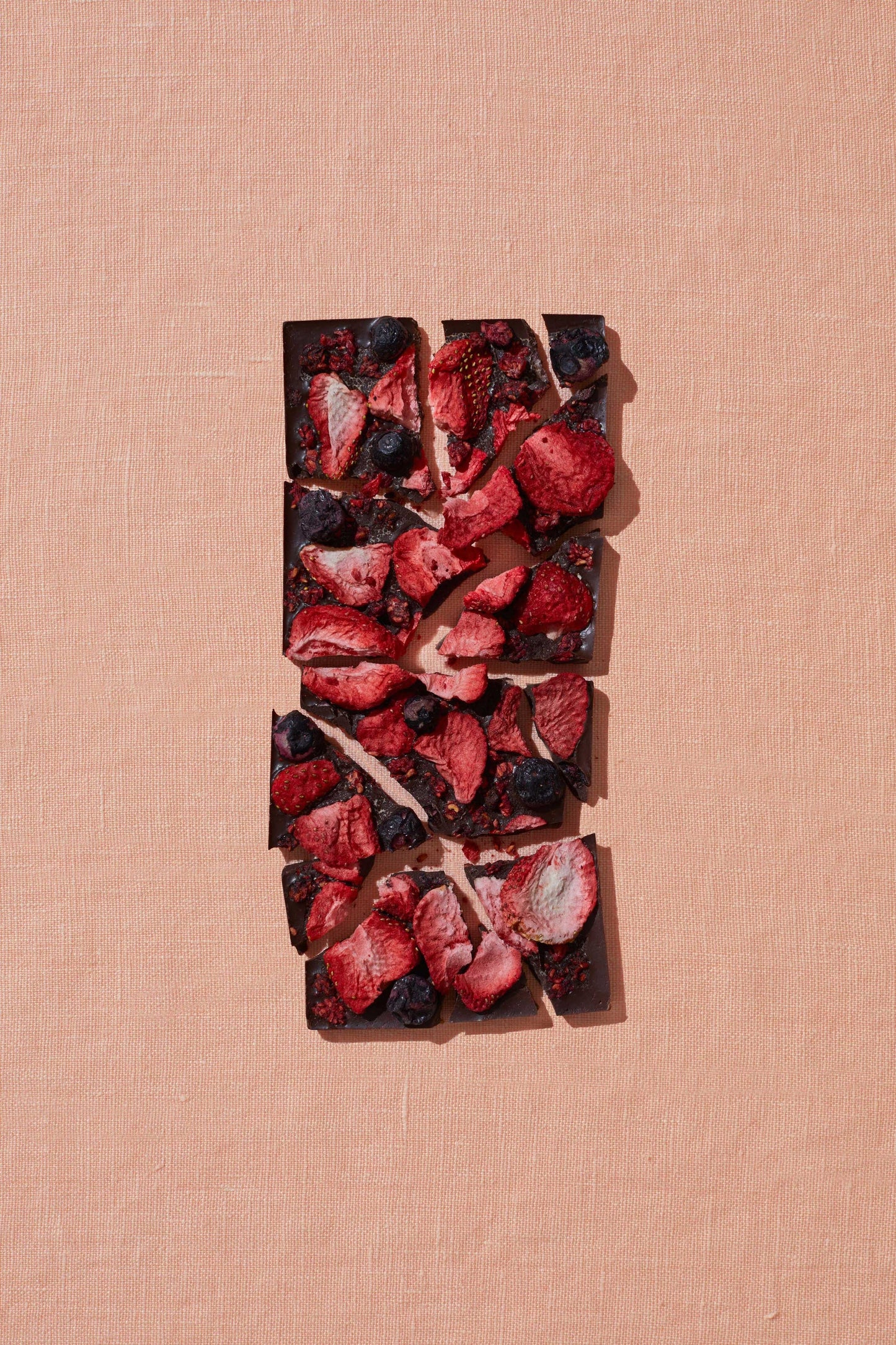 spring & mulberry / date-sweetened chocolate - mixed berry