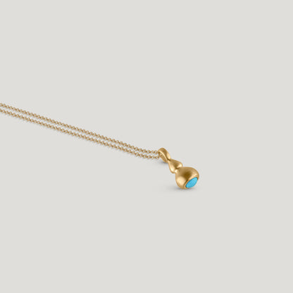 pendulum charm no.5 - turquoise