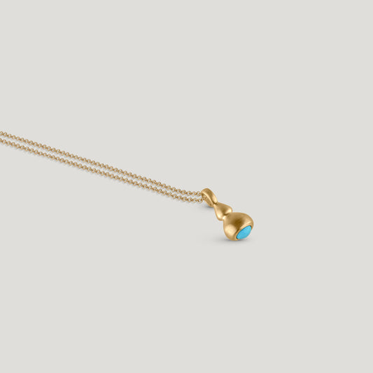 pendulum charm no.5 - turquoise