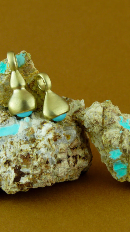 pendulum charm no.5 - turquoise