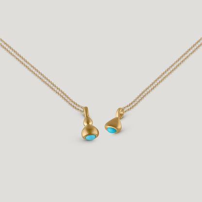 pendulum charm no.5 - turquoise