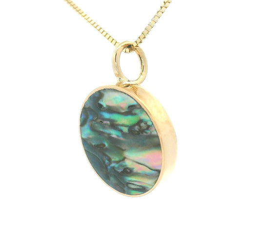 the circ pendant - abalone