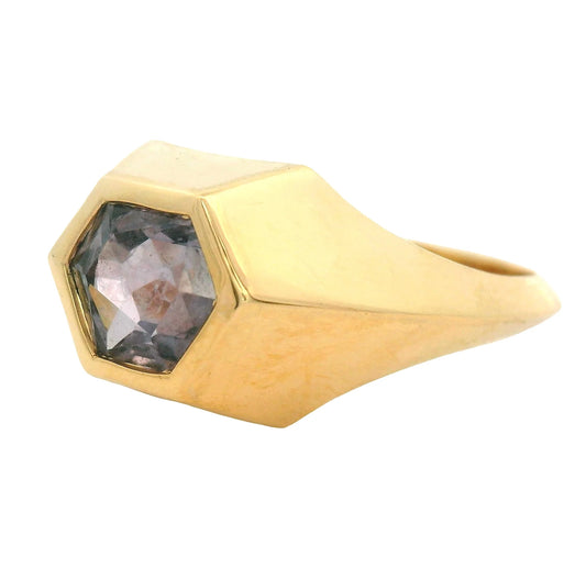 the lila ring - montana sapphire