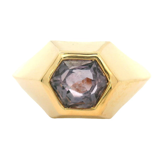 the lila ring - montana sapphire