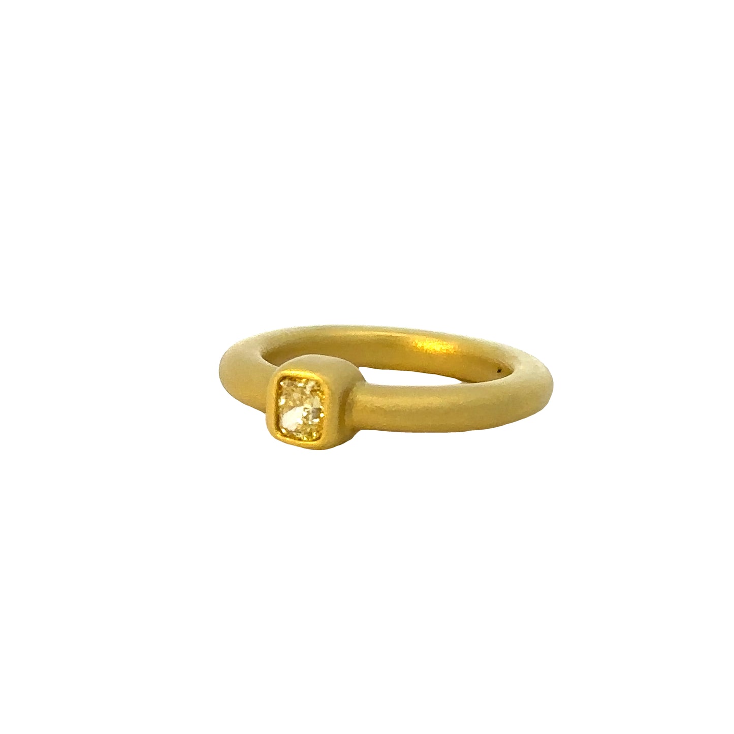 jewl // 004 - one of a kind ring - yellow diamond