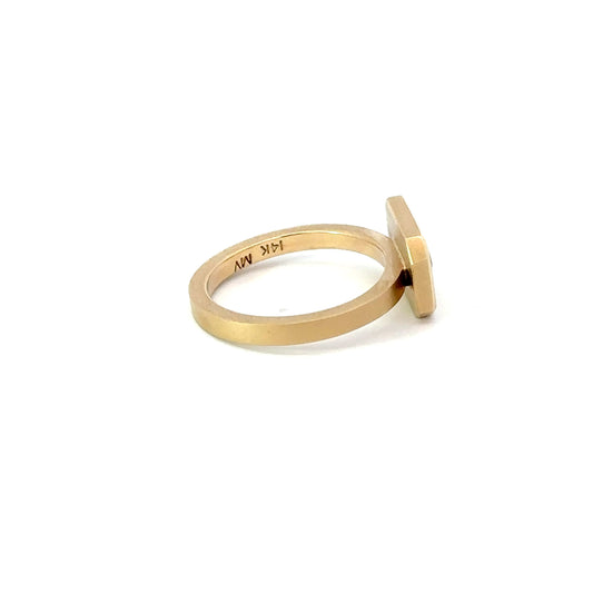 irene tableau ring - champagne diamond