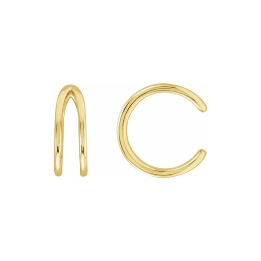 dainty double ear cuff