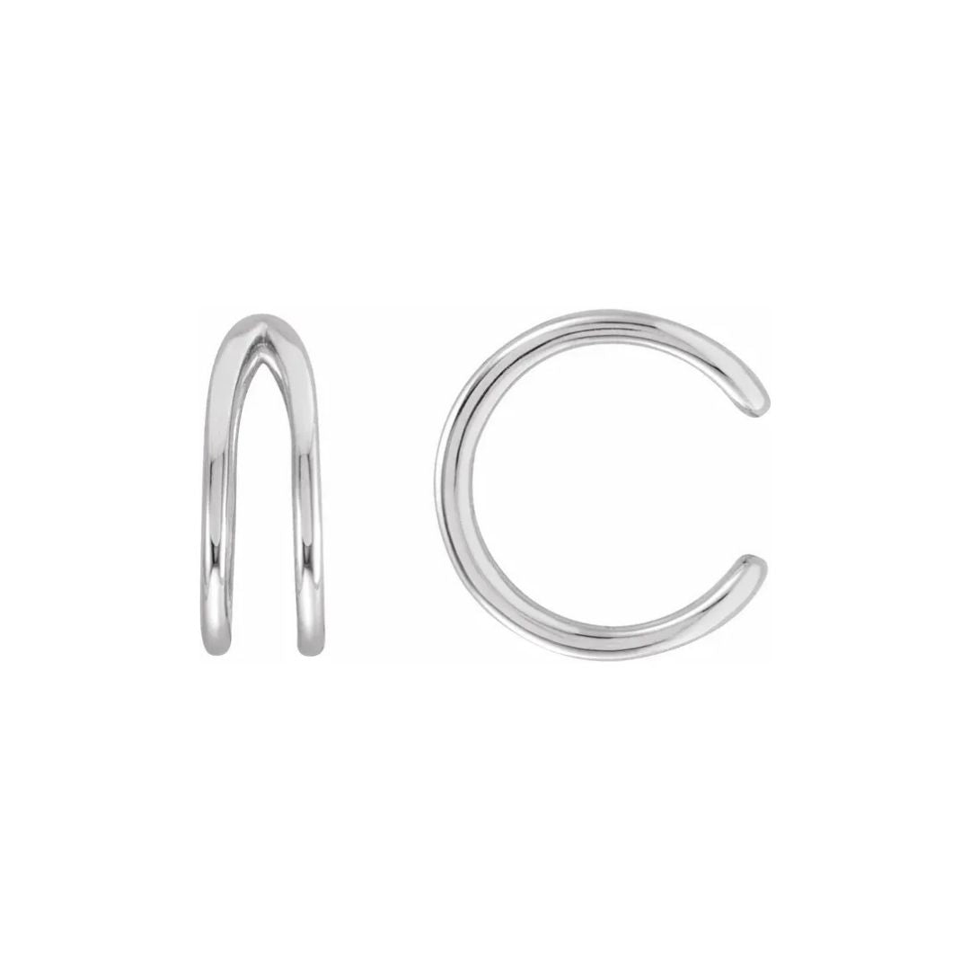 dainty double ear cuff