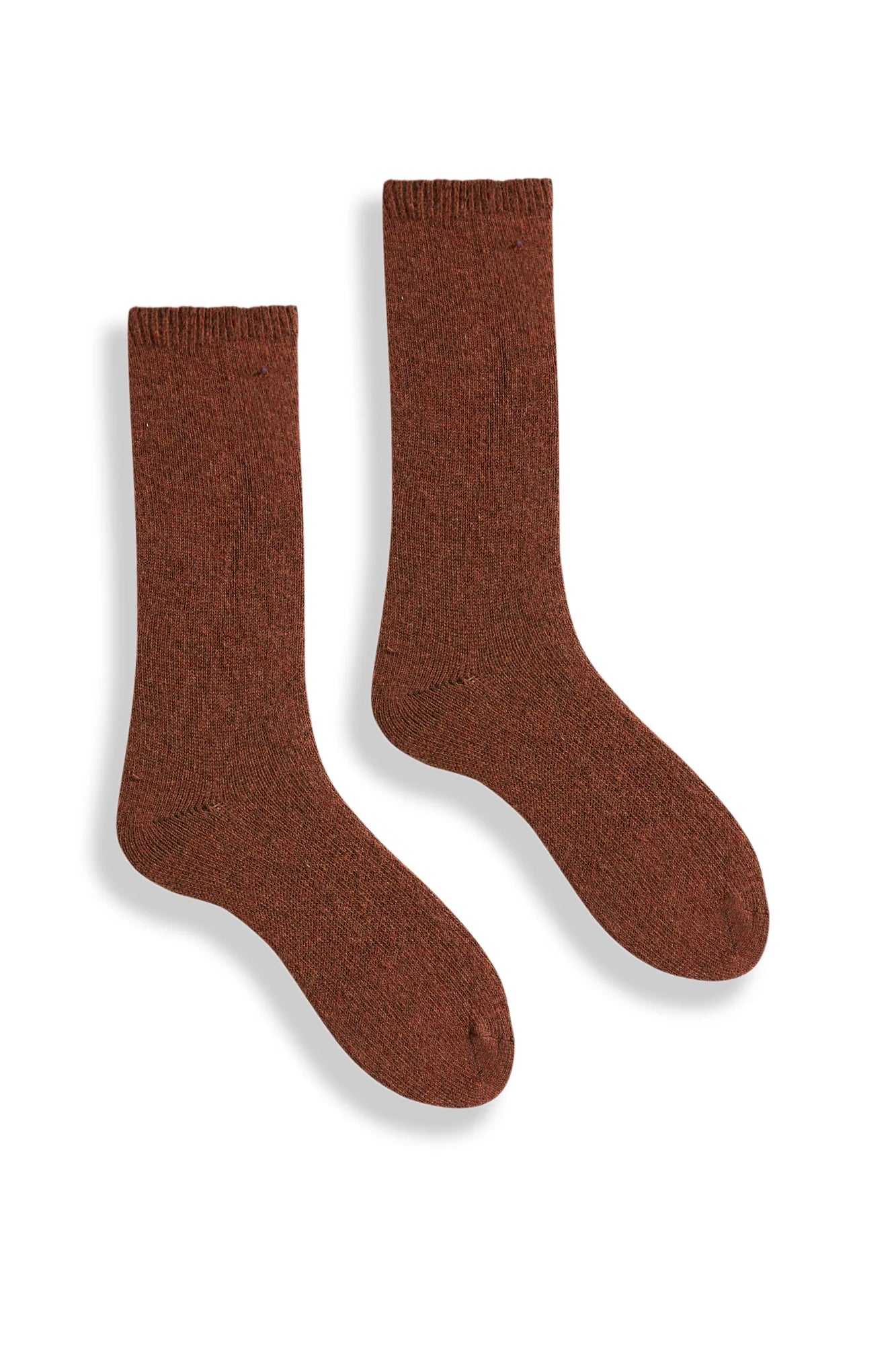 lisa b. / solid wool cashmere crew socks