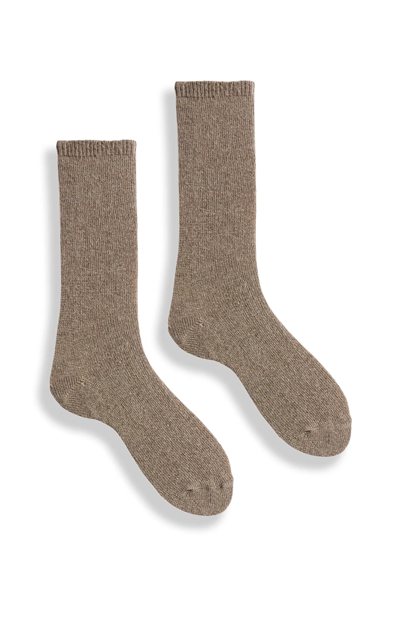 lisa b. / solid wool cashmere crew socks