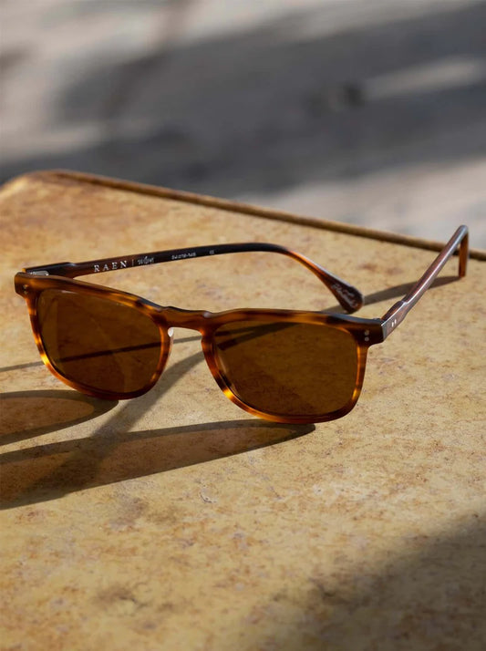 RAEN / wiley sunglasses - brindle tortoise - polarized