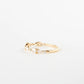 willow ring band - natural diamond