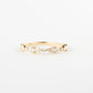 willow ring band - natural diamond