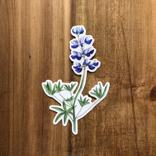 wildflower sticker