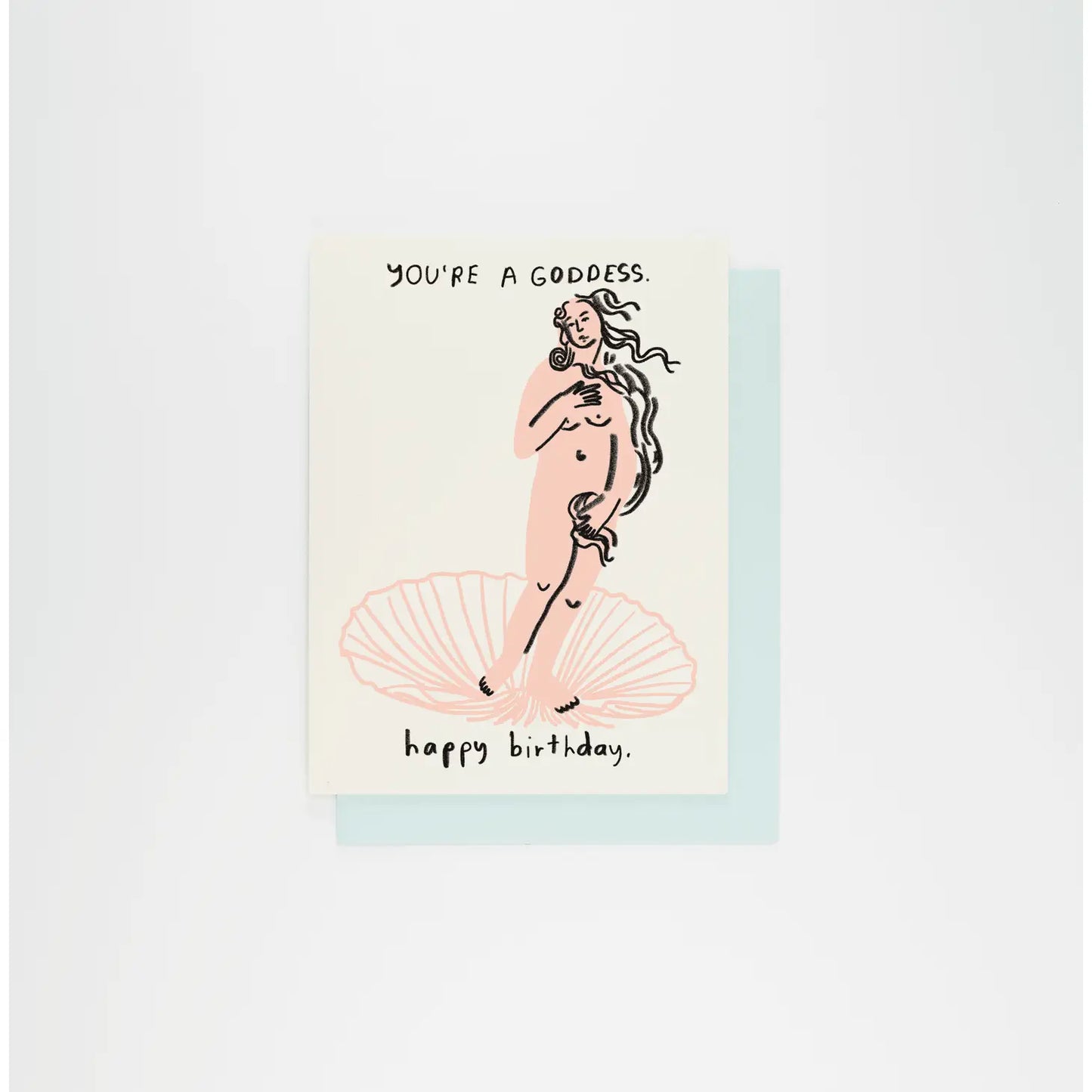 goddess birthday card