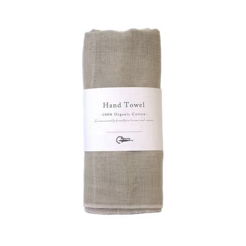 nawrap organic cotton hand towel