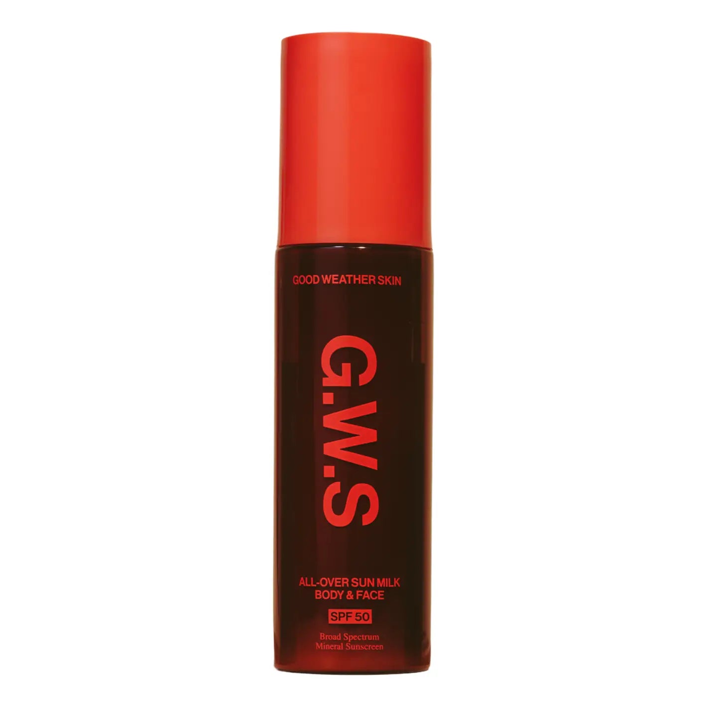good weather skin / the all over (face + body) sun milk spf 50