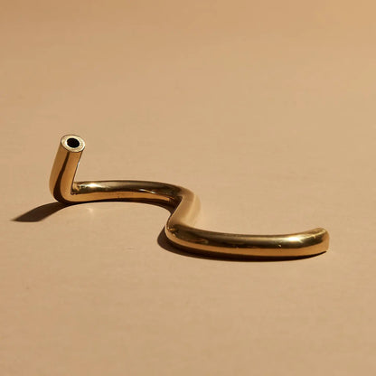 subtle bodies / brass incense holder (i)