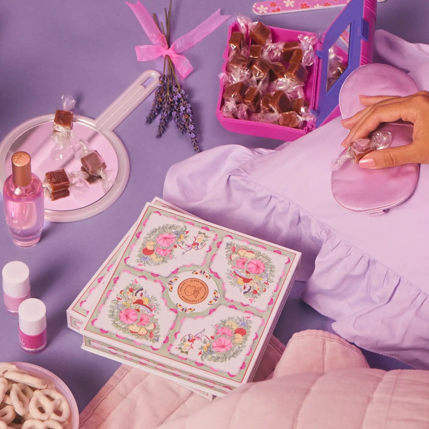 le bon garcon / caramels gift box - honey lavender