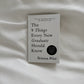 the 9 things every graduate should know