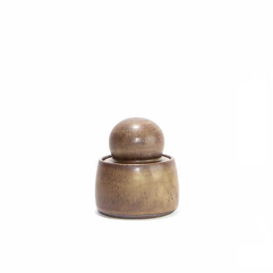 mh studio / stash jar - olive brown