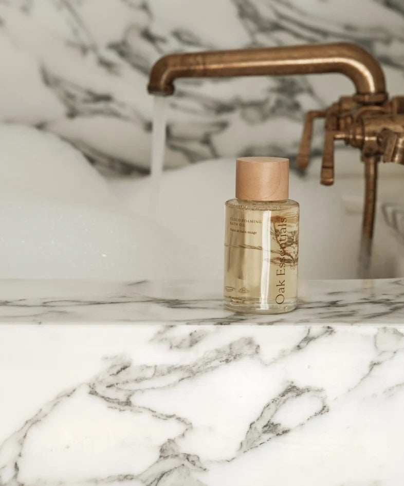 oak essentials / aromatherapy bath set