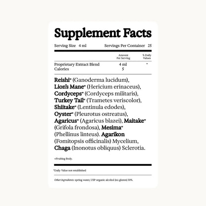 rainbo / 11:11 super multi-mushroom tincture