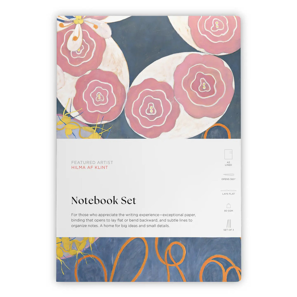 hilma af klint lined notebook set