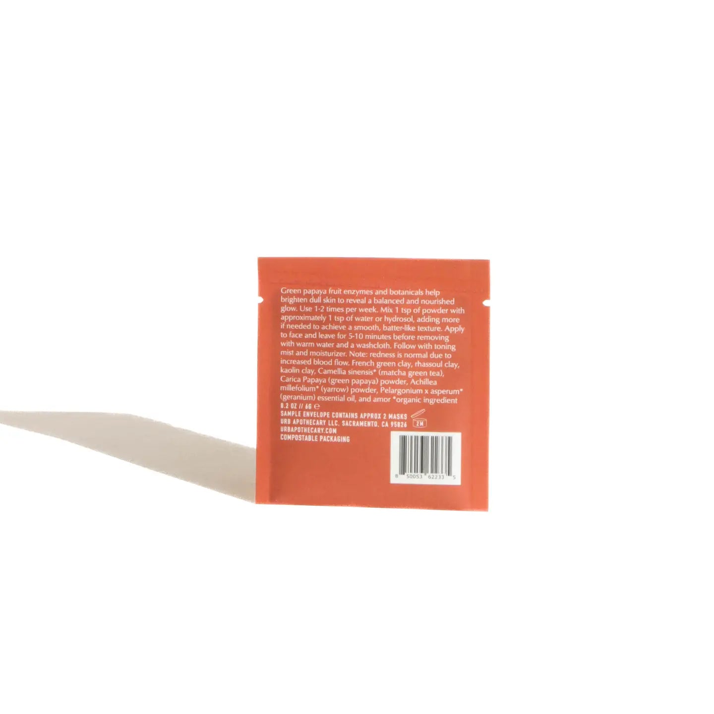 urb apothecary / face mask - matcha