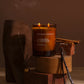brooklyn candle studio / seasonal double wick candle - smoked vanilla