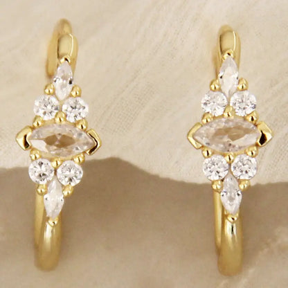 serenity hoop earrings