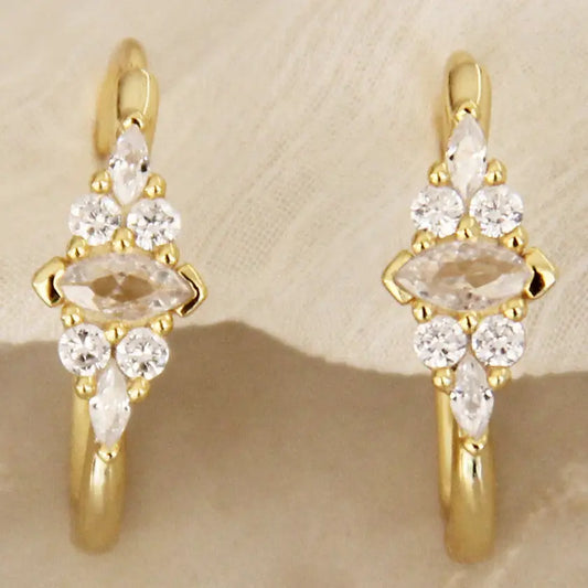 serenity hoop earrings
