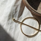 circle hair pin slide