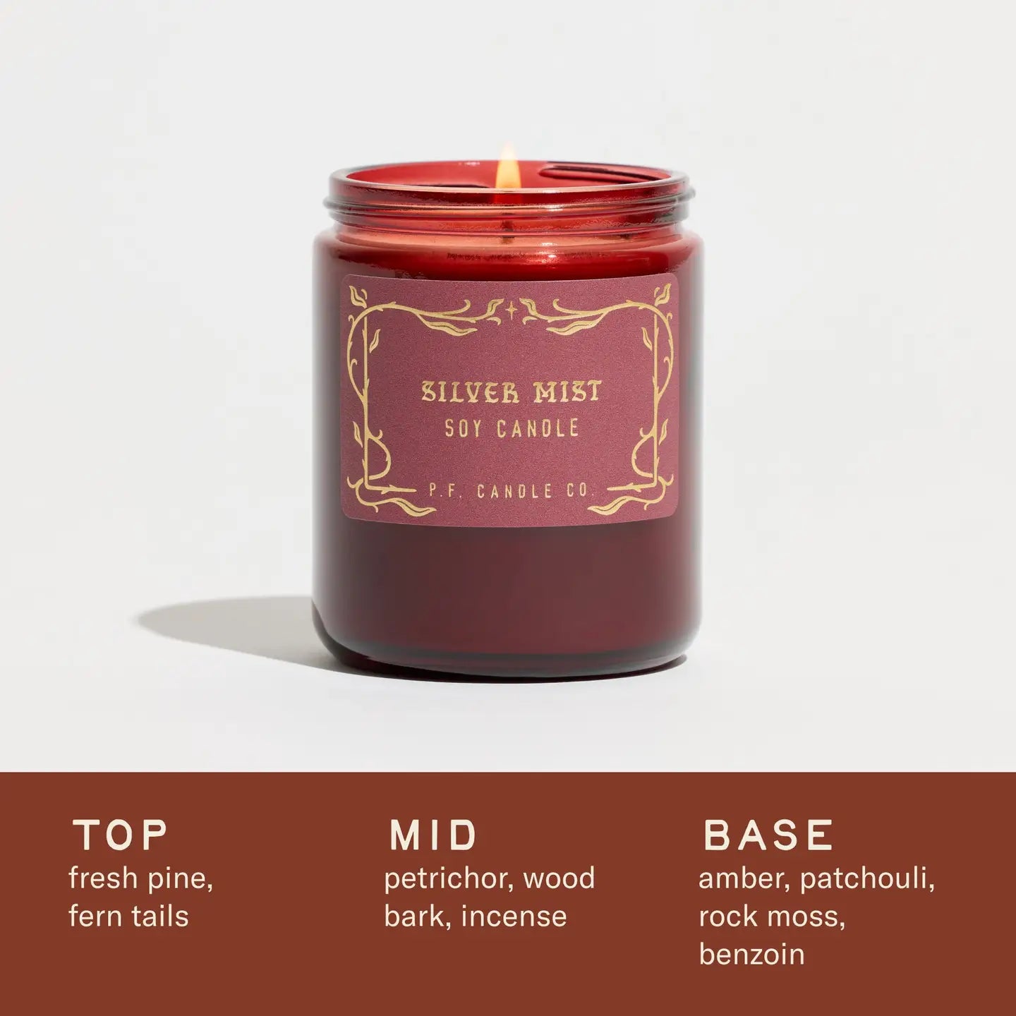 p.f. candle co. / seasonal candle - silver mist
