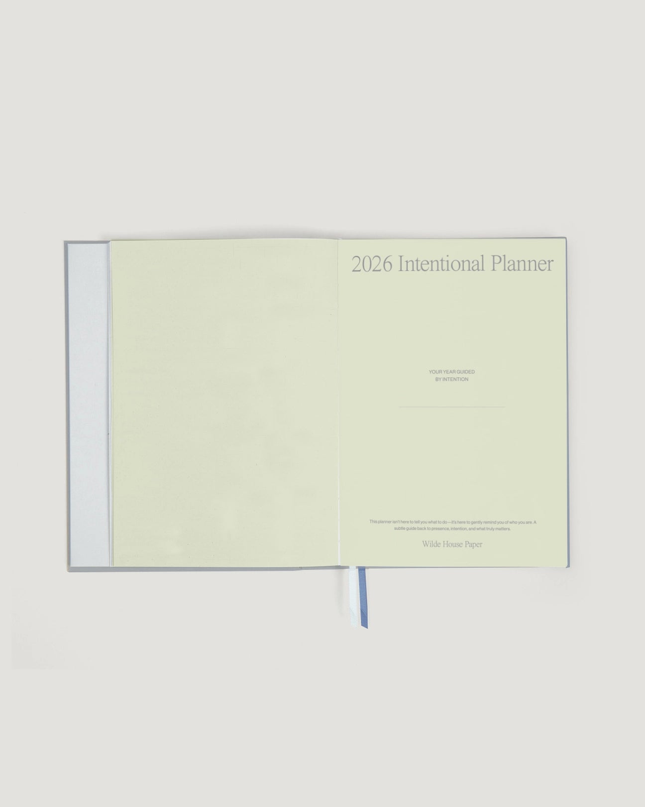wilde house paper / 2026 intentional planner