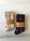 billy bamboo / rose garden socks