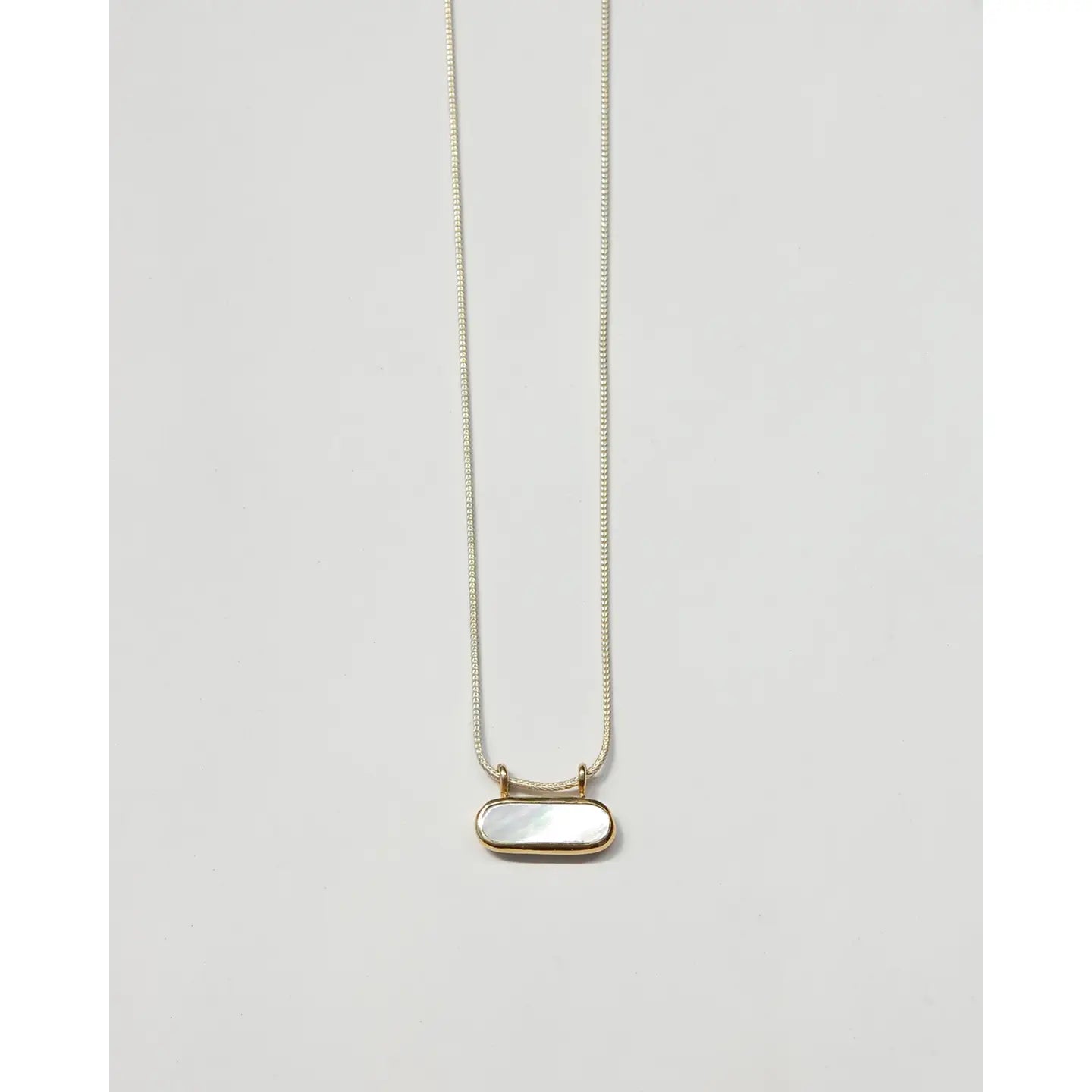 lata necklace - mother of pearl