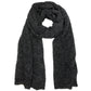 ultra plush alpaca scarf / charcoal