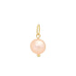 blush pearl pendant charm