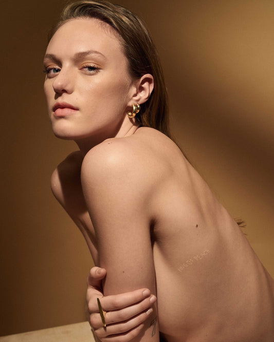 bulle hoop earrings