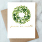 peace on earth holiday greeting card
