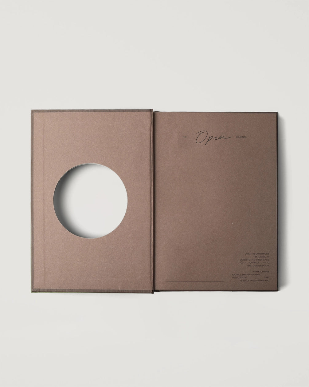 wilde house paper / open journal - espresso