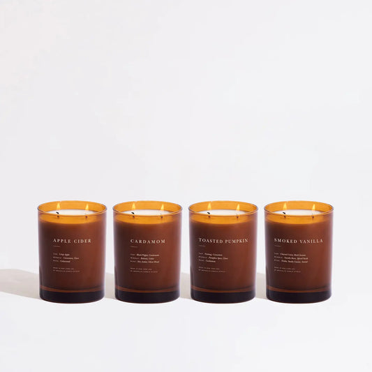 brooklyn candle studio / seasonal double wick candle - toasted pumpkin