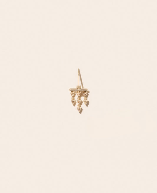 colette earrings - natural diamond