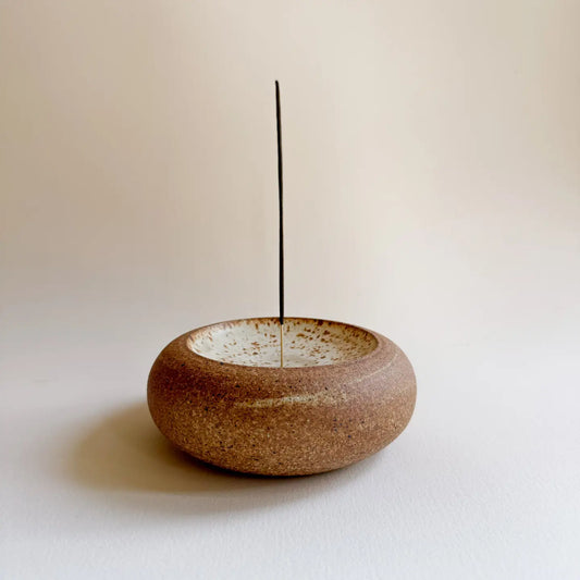 SOMBRA / sandstone incense holder 015