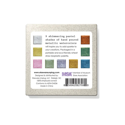 metallic watercolor paints