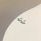 turquoise stud earrings