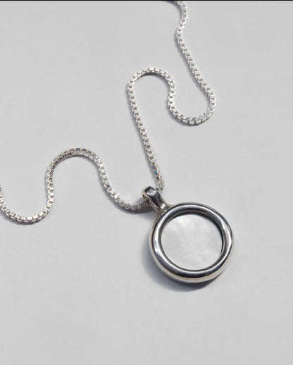 mare necklace - mother of pearl