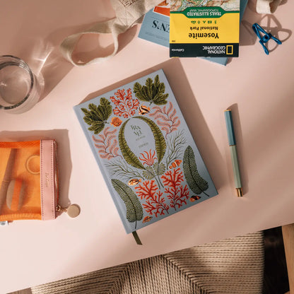 papier / guided travel journal - coral reef