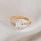 vela ring - grown diamond